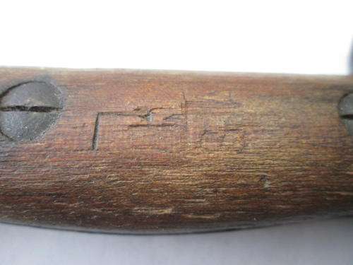 1907 SAP Bayonet With Leather Scabbard