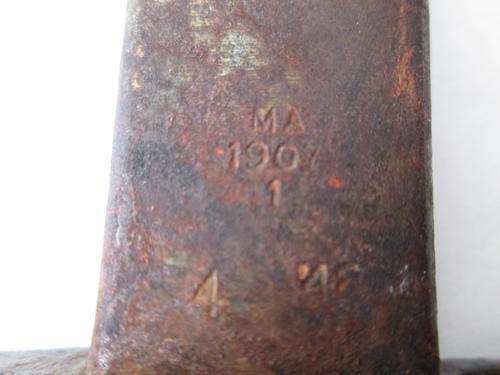 1907 SAP Bayonet With Leather Scabbard