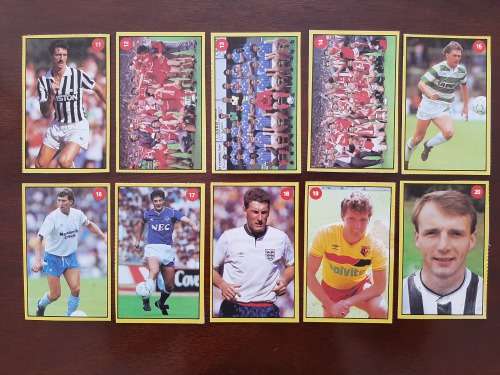 Match Winners Series Cards 11 - 20 (Match Magazine - 1988)