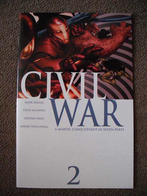 Comic Book - Civil War #2
