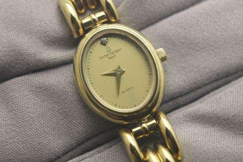 MICHEL HERBELIN SWISS QUARTZ- NEW OLD STOCK  DISPLAY UNIT**