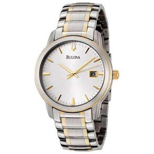 BULOVA MEN'S DRESS WATCH 98B107 NEW DISPLAY UNIT