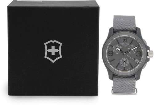 VICTORINOX SWISS ARMY 241532 SWISS MADE CHRONOGRAPH, SWISS QUARTZ MOVEMENT