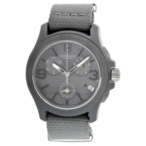 VICTORINOX SWISS ARMY 241532 SWISS MADE CHRONOGRAPH, SWISS QUARTZ MOVEMENT
