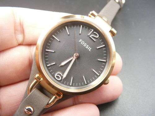 FOSSIL LADIES ES3077 ELEGENT QUARTZ  WATCH **GREAT LOOKER** - IN STOCK