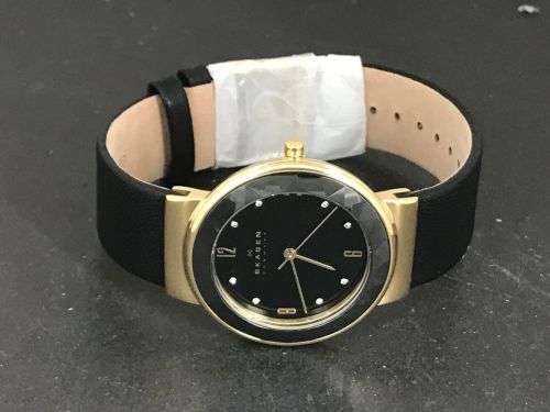 SKAGEN LEONORA MATTE BLACK DIAL KADIES WATCH