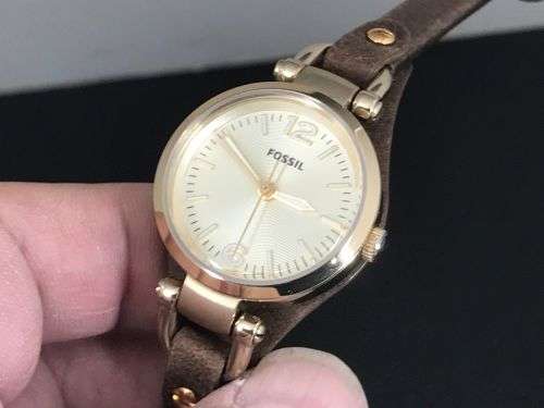 FOSSIL LADIES ES3264 ELEGANT QUARTZ  WATCH **GREAT LOOKER** - IN STOCK