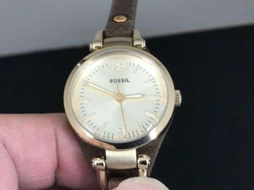 FOSSIL LADIES ES3264 ELEGANT QUARTZ  WATCH **GREAT LOOKER** - IN STOCK