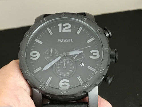 FOSSIL NATE CHRONOGRAPH  JR1354 AUTHENTIC LUXURY