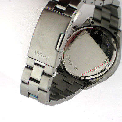 Fossil Men's Del Rey CH2970 Grey Stainless-steel Chronograph quartz watch