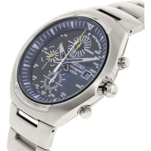Seiko Chronograph Watch -SND079  Sporty *** Great Authentic Seiko Watch*** Looker***