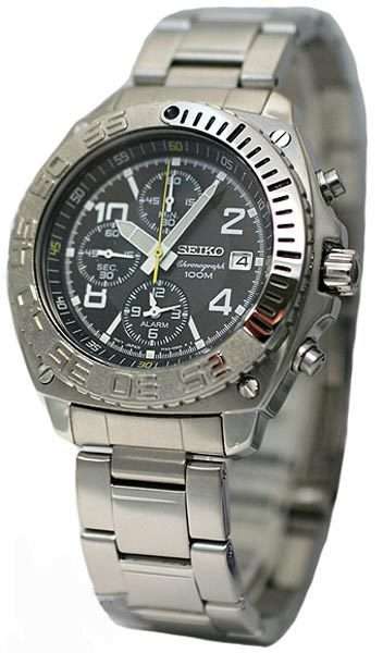 Seiko Chronograph Watch -SNA617  Sporty *** Great Authentic Seiko Watch*** Looker***