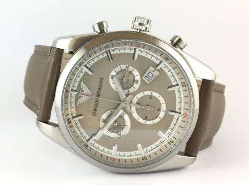 Emporio Armani AR6040 Men's Chronograph **Authentic Import in local Stock* *