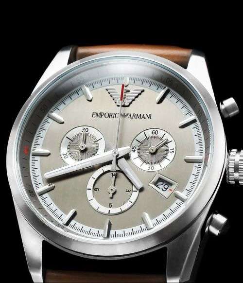 Emporio Armani AR6040 Men's Chronograph **Authentic Import in local Stock* *