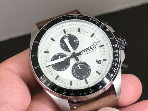 FOSSIL MENS  DECKER CH2882  CHRONOGRAPH  WATCH **GREAT LOOKER** - IN STOCK