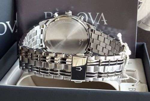 BULOVA MEN'S CHRONOGRAPH WATCH 96A174- IN BOX WITH PAPERS***LUXURY***