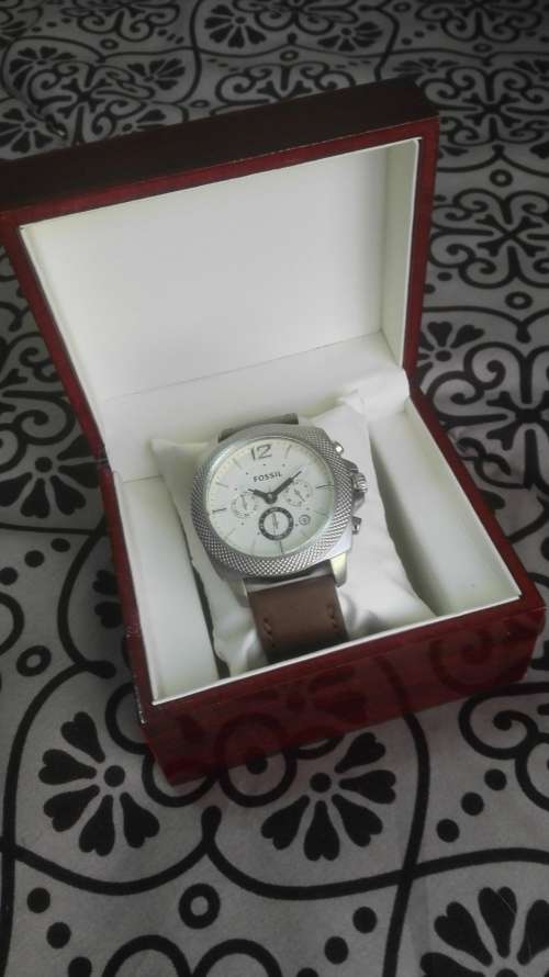 FOSSIL MENS PRIVATEER BQ1732 AUTHENTIC LUXURY  CHRONOGRAPH  - IN GENERIC BOX