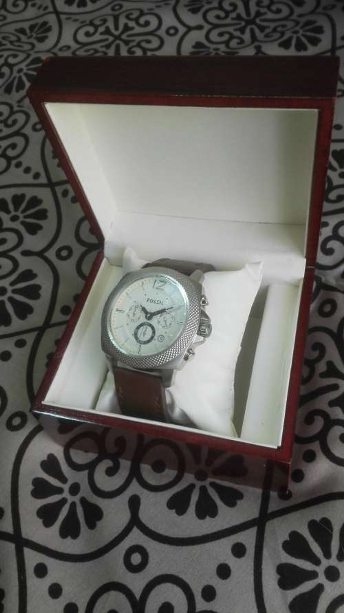 FOSSIL MENS PRIVATEER BQ1732 AUTHENTIC LUXURY  CHRONOGRAPH  - IN GENERIC BOX