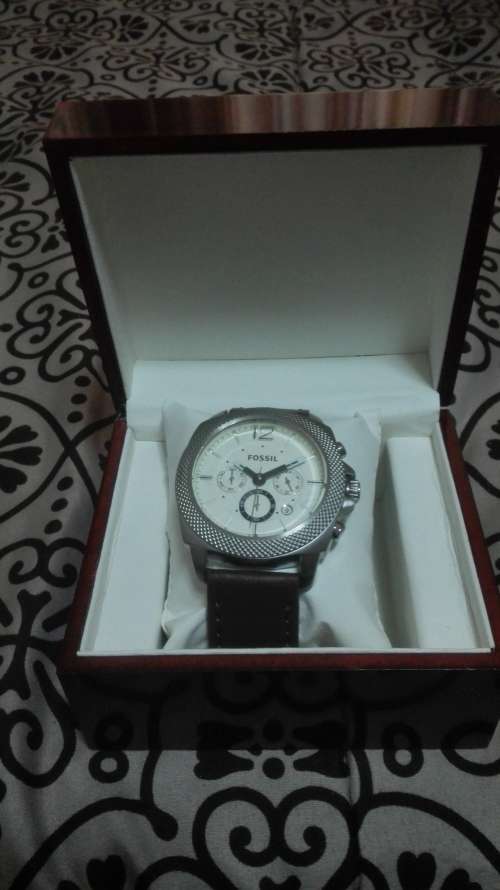 FOSSIL MENS PRIVATEER BQ1732 AUTHENTIC LUXURY  CHRONOGRAPH  - IN GENERIC BOX