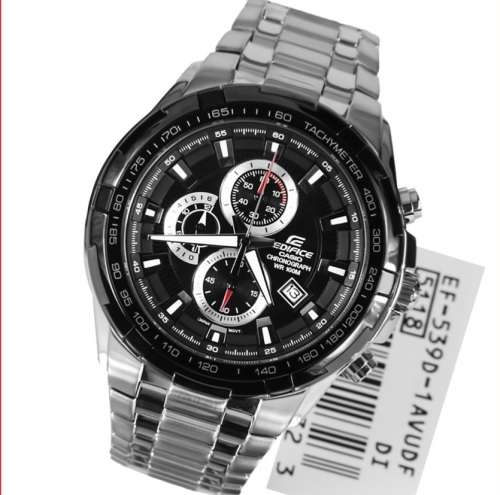 CASIO EDIFICE EF-539D-1AVUDF MEN'S QUARTZ CHRONOGRAPH****STUNNING****
