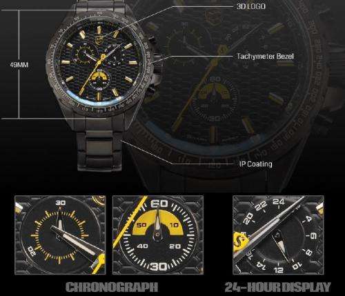 SHARK SH190 QUARTZ CHRONOGRAPH WATCH