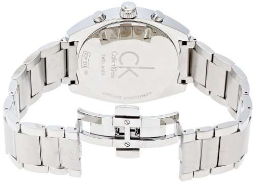 CALVIN KLEIN SWISS MADE MEN`S QUARTZ CHRONOGRAPH WATCH