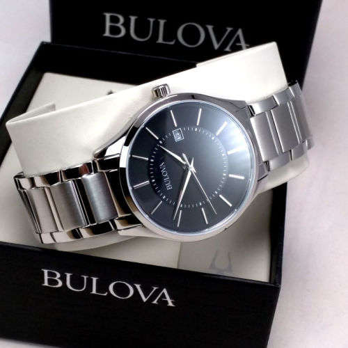 BULOVA 96B267 - MEN`S CLASSIC QUARTZ DRESS WATCH NEW IN MANUFACTURERS BOX