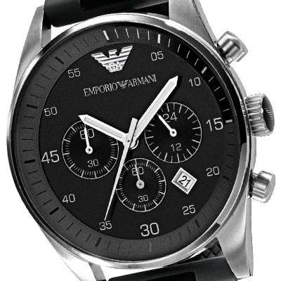 Emporio Armani Men's AR5866  ***LOOKER*** WITH, CERTIFICATES ETC.