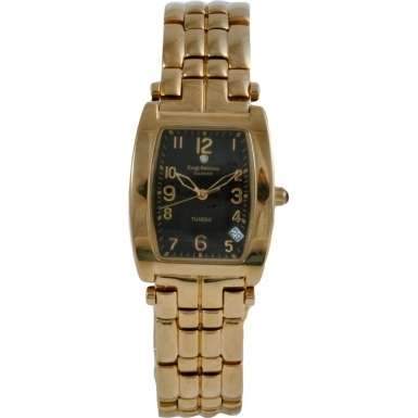 KRUG BAUMEN TUXEDO DIAMOND BLACK DIAL *** CRAZY SPECIAL***- AUTHENTIC -ALL PAPERS AND DOC'S