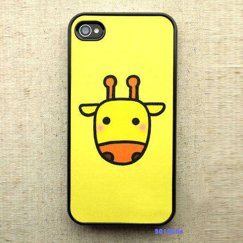 Cute Giraffe Design Dropshipping Hard Back Case Cover for iPhone 4 4G 4S