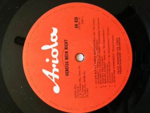 Fritz Wunderlich - Record