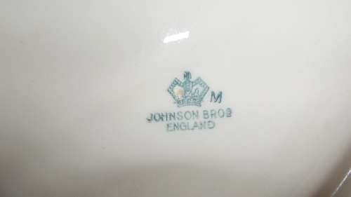 Old English Green set from Johnson Bros in England