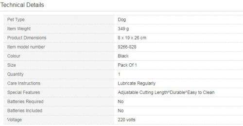 Wahl Dog Clipper Set - Multi Cut