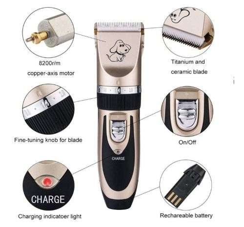 Pet (dog) clippers - Rechargeable & Cordless