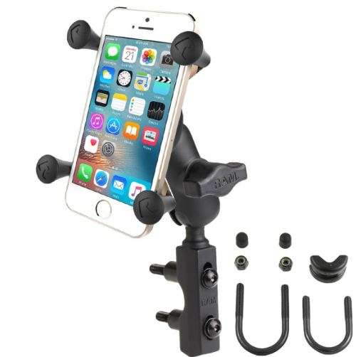 Cell phone or GPS mount - RAM Brake/Clutch Reservoir Mount and Universal RAM