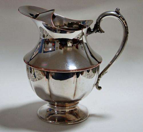 VERY ATTRACTIVE SILVER PLATED JUG