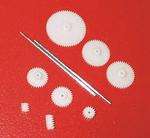 Pack ofAssorted Nylon Gears (BCL68G)