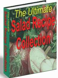 Salad Recipes - EBook (Free Shipping)