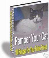 Pamper Your Cat - EBook (Free Shipping)