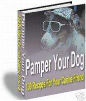 Pamper Your Dog - EBook (Free Shipping)