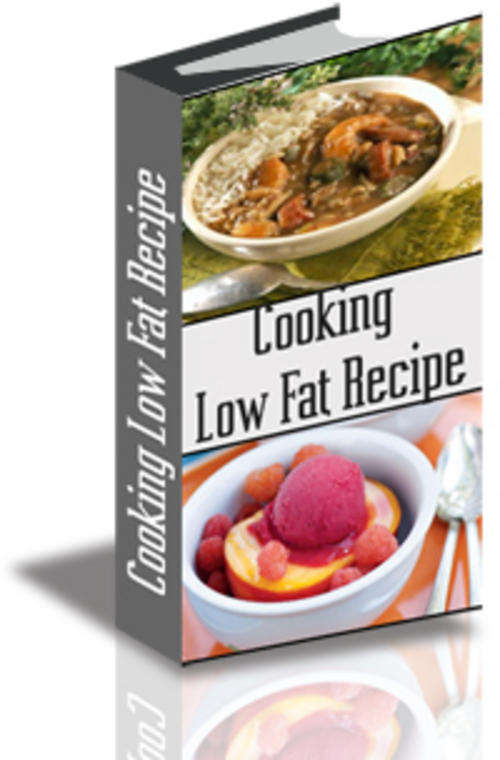 Low Fat Recipes - EBook (Free Shipping)