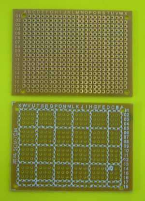 Single Sided Matrix Board, 50 x 70mm (POL10H)