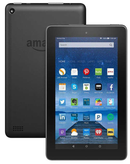 NEW Kindle Fire 7 8gb WiFi Tablet - Black`