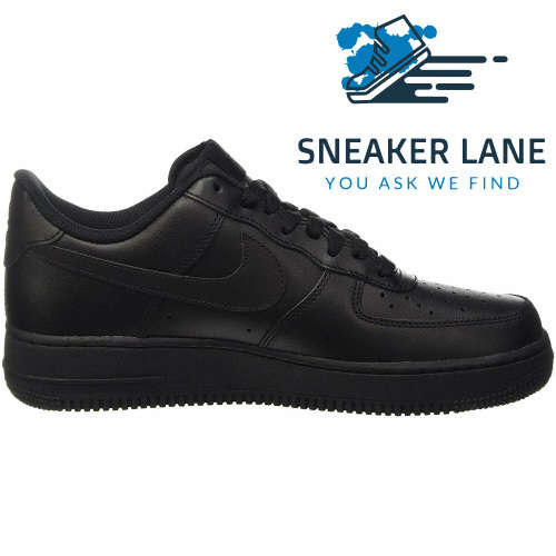 Nike Air Force 1 Low - Black Size UK4 to UK9