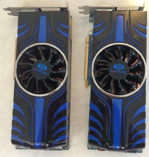 *2x* Sapphire Radeon HD 5850 Vapor-X Graphics Cards in full AMD CrossFire config