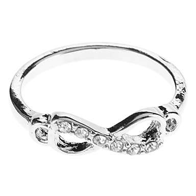 IN STOCK - Silver Colour Infinity Ring