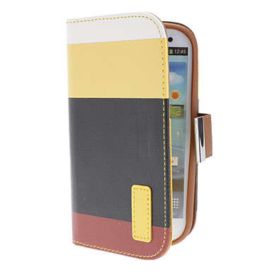 IN STOCK- Yellow Black Brown Flip Phone Case Pouch With Credit Card Slots Samsung S4 SIV i9500