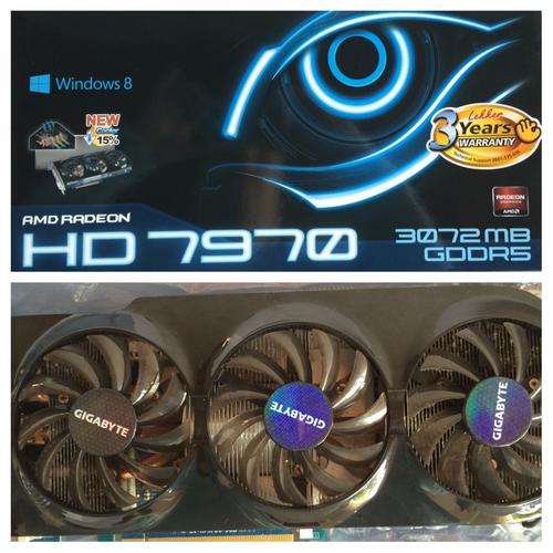 GIGABYTE Ultra Durable VGA Series Graphics Card - Windforce3 Edition GV-R797OC-3GD