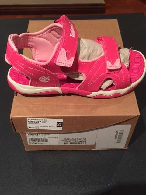Girls Timberland Adventure Seeker Open Toe Synthetic Sport Sandal US 1 UK 13.5 EU 32.5
