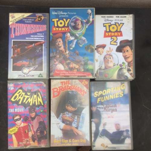 VHS tapes